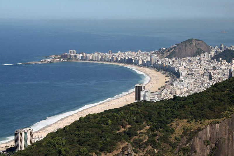 Copacabana vista pao acucar