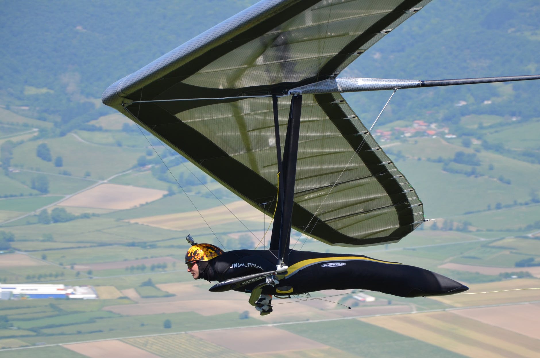 carbon fiber hang glider