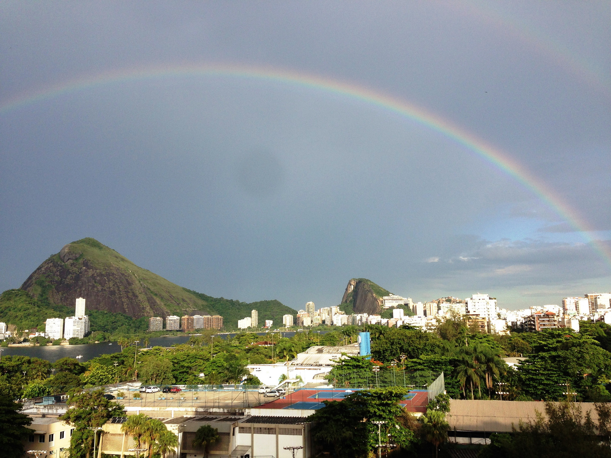 Rainbow in Rio de Janeiro