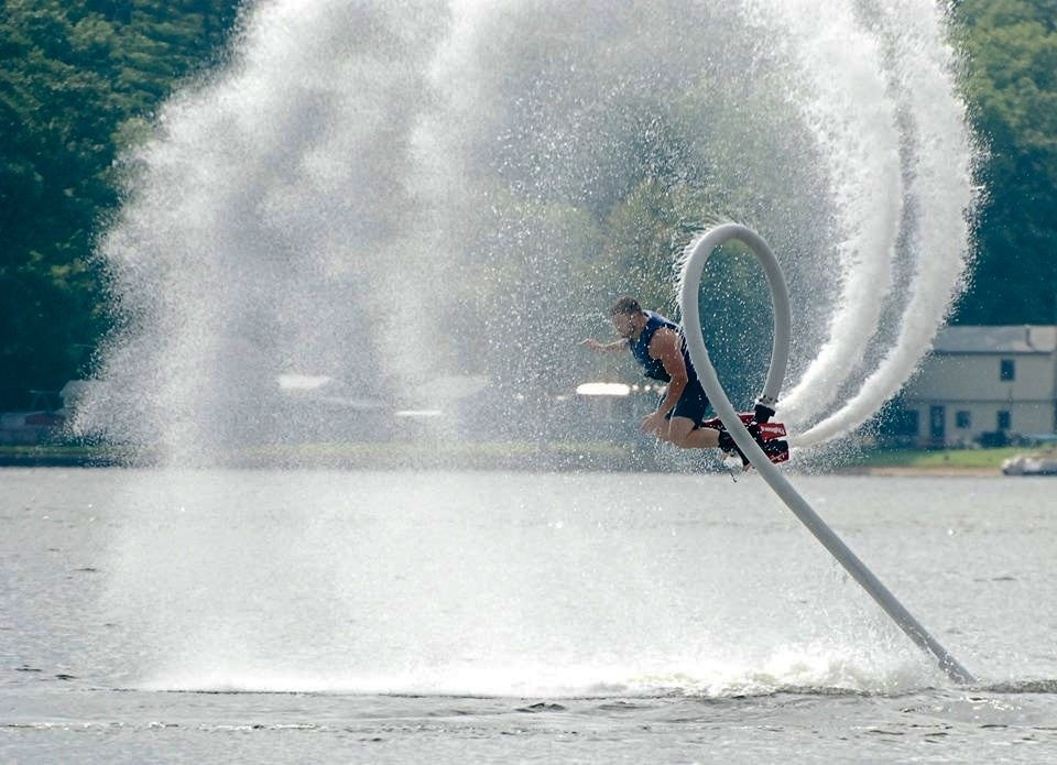 Flyboarding
