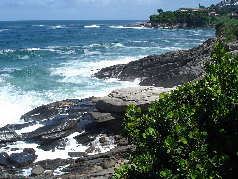 Atlantic Ocean from Leblon belvedere