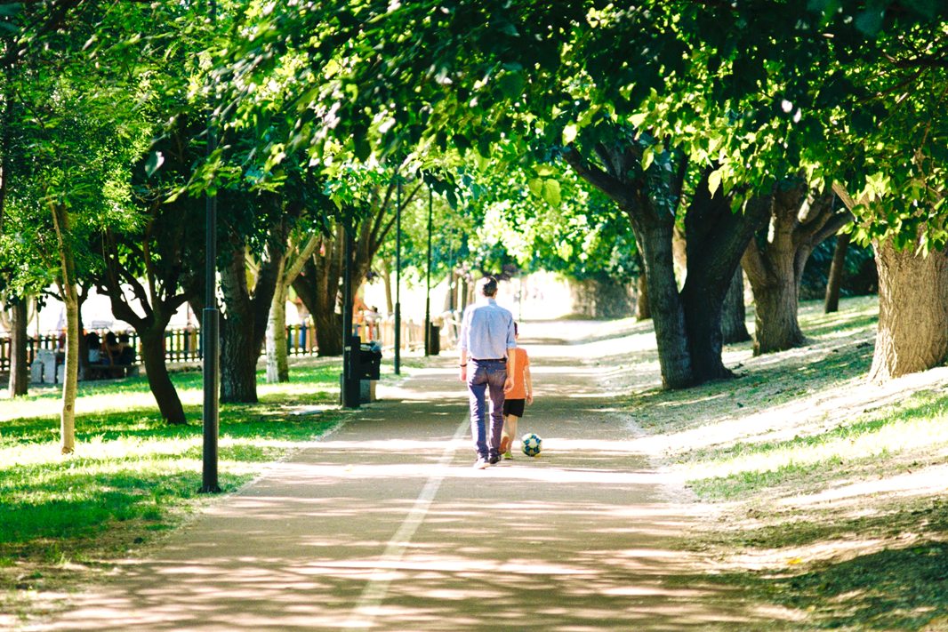 Walking in the park