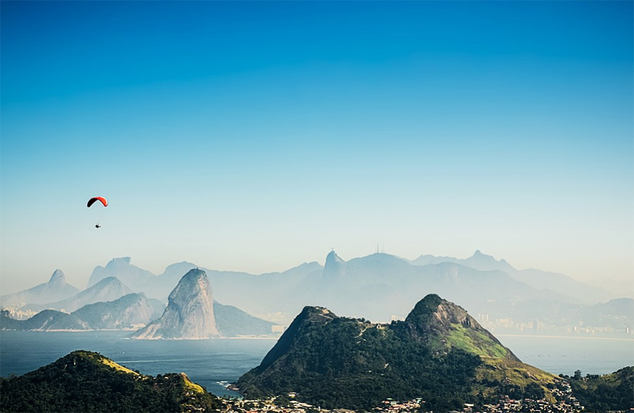 Paragliding in Rio