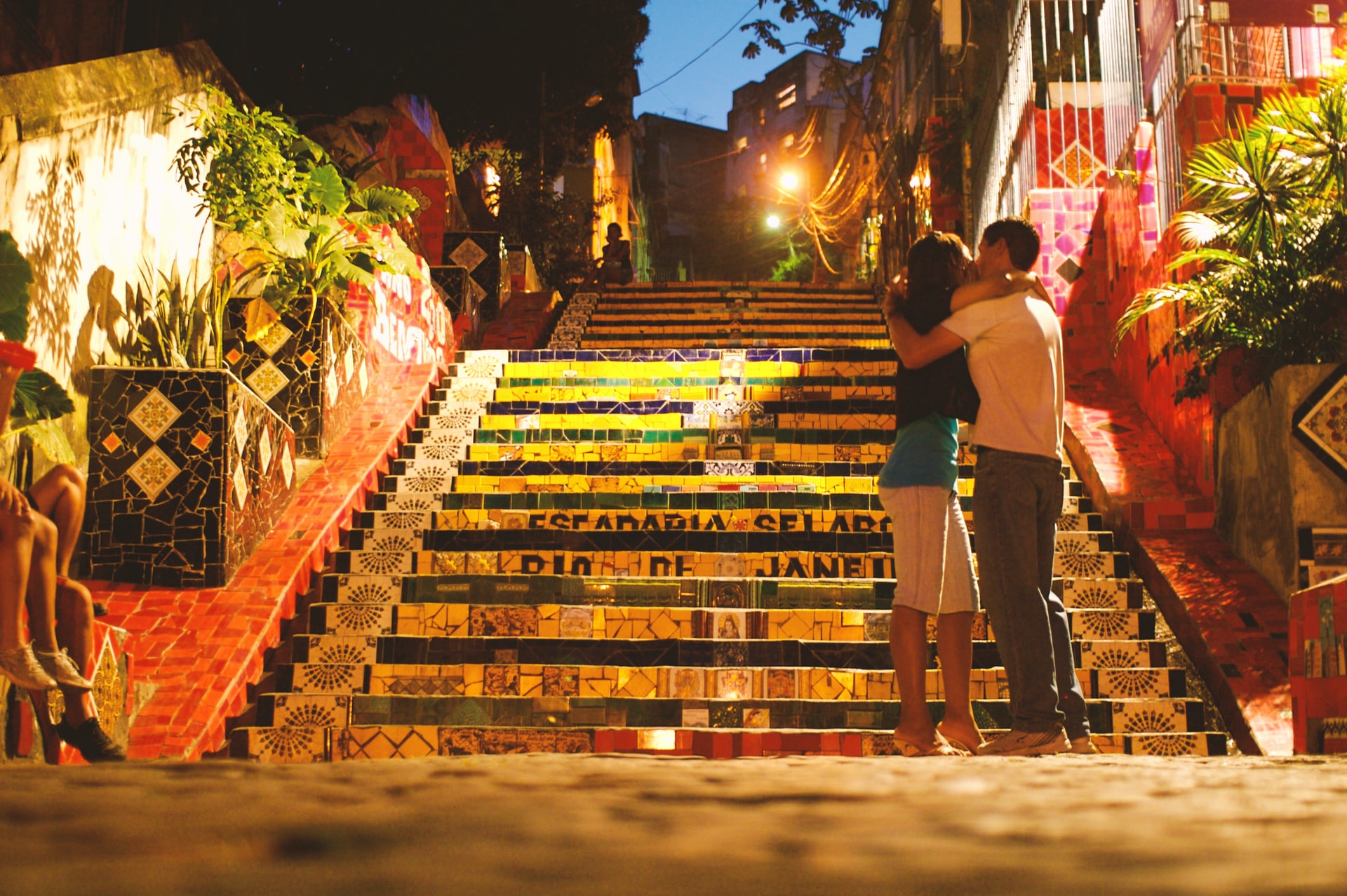 Couple in Rio de Janeiro