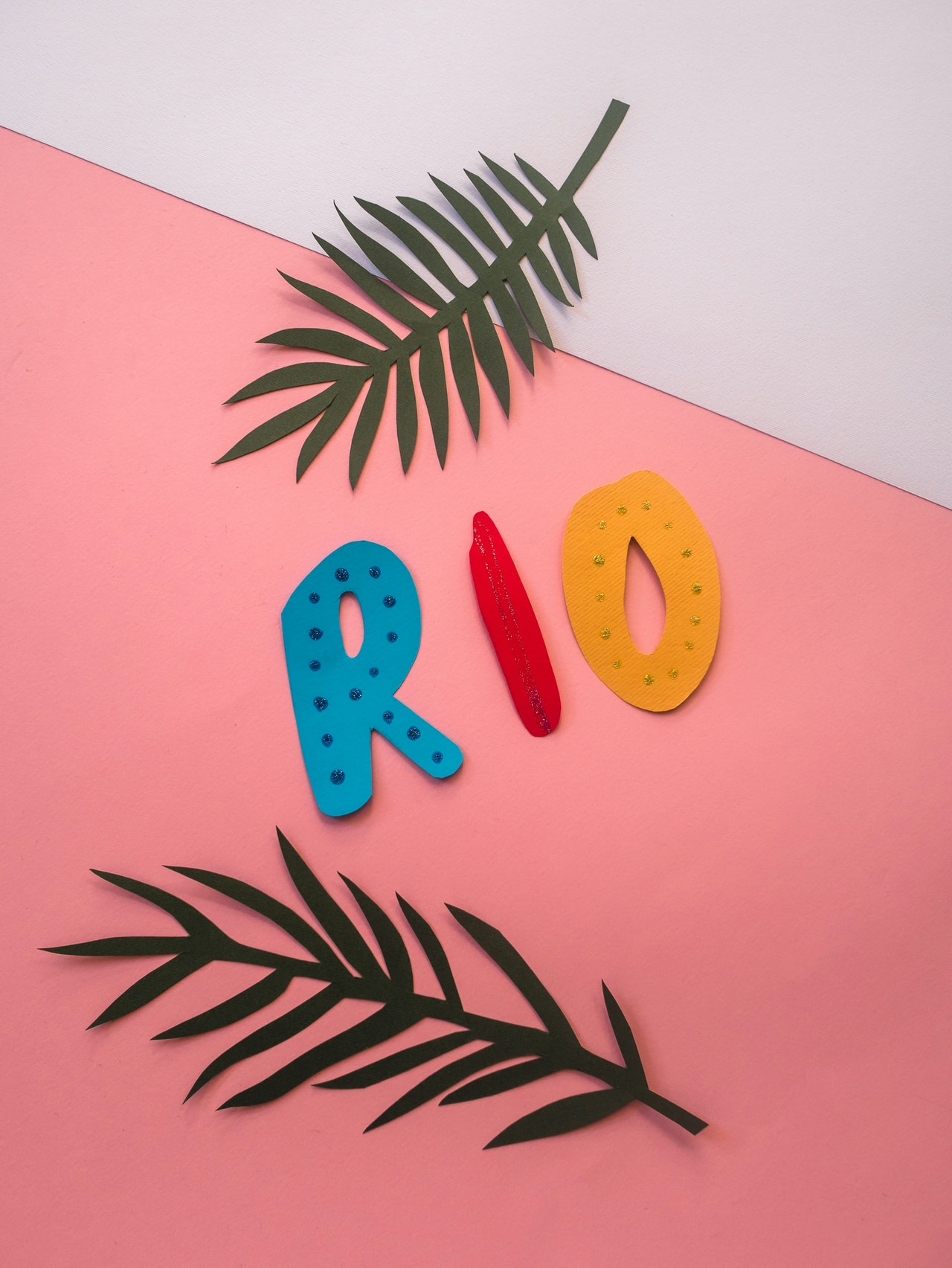 Paper cut out with Rio
