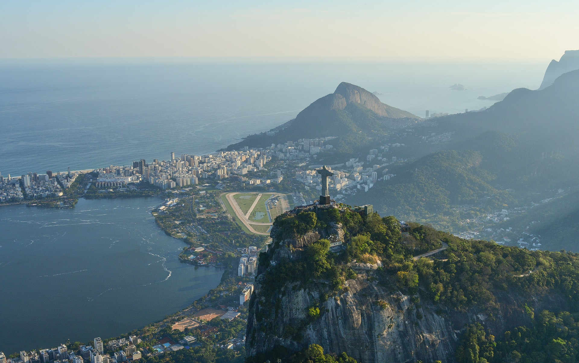 Top view of Rio de Janeiro
