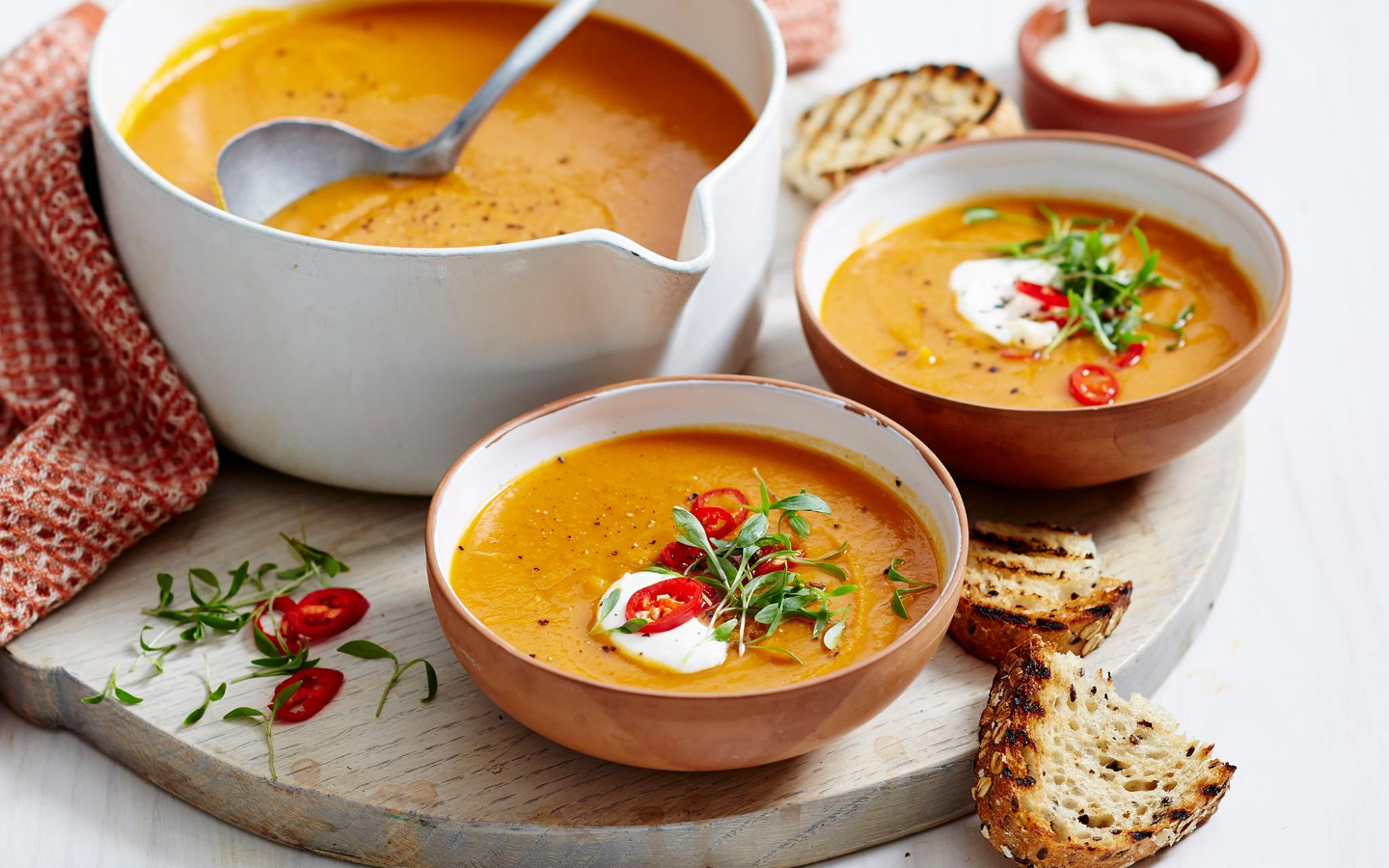 Carrot And Red Lentil Soup