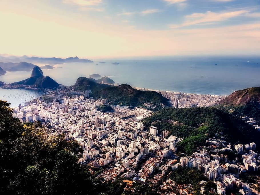 rio-de-janeiro aerial view